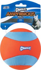 Chuckit! Amphibious Mega Ball Dog Toy, Orange