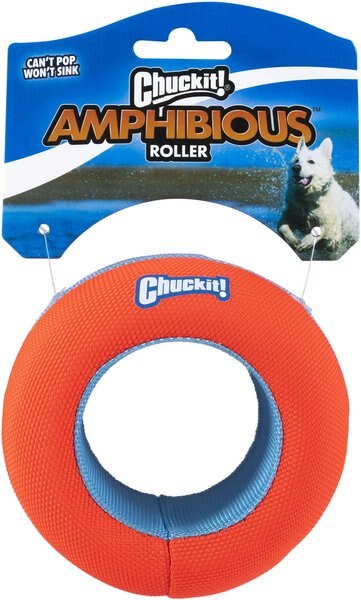 Chuckit! Amphibious Roller Ball Dog Toy, Orange slide 1 of 4
