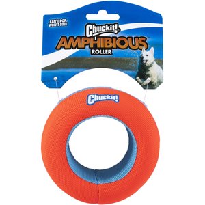 Chuckit! Amphibious Roller Ball Dog Toy, Orange