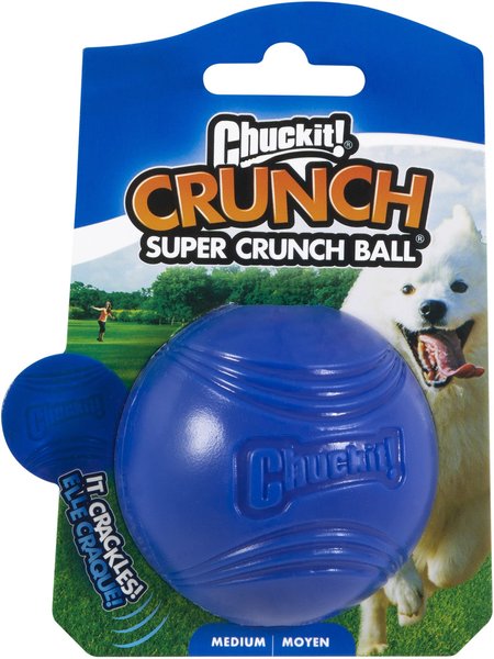 Chuckit! Super Crunch Ball, Blue, 1 count slide 1 of 4