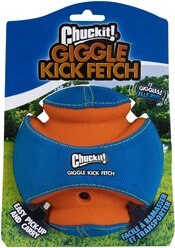 Chuckit! Giggle Kick Fetch Dog Toy, Blue