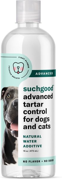 SUCHGOOD Advanced Water Additive Cat & Dog Breath Freshner, 16-oz bottle slide 1 of 6