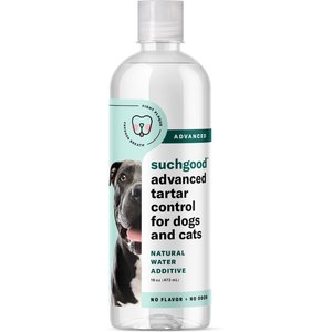 SUCHGOOD Advanced Water Additive Cat & Dog Breath Freshner, 16-oz bottle