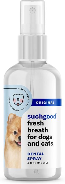 SUCHGOOD Original Breath Spray Cat & Dog Breath Freshner, 4-oz bottle slide 1 of 7