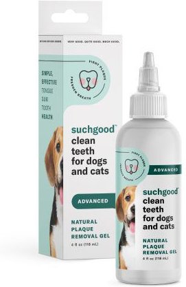 SUCHGOOD Oral Care Gel Cat & Dog Breath Freshner, 4-oz bottle slide 1 of 7