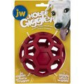 JW Pet Hol-ee Giggler Dog Toy, Red