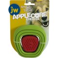 JW Pet Apple Core Chew-Ee Dog Toy, Green/Red
