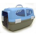 YML Plastic Small Animal Carrier Crate, Blue