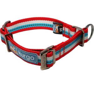 Kurgo Walk About Limited Slip Dog Collar, Multi-color, Large