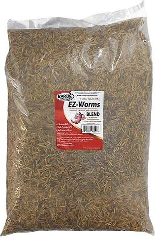 Exotic Nutrition EZ-Worm Bird Food, 10-lb bag slide 1 of 4
