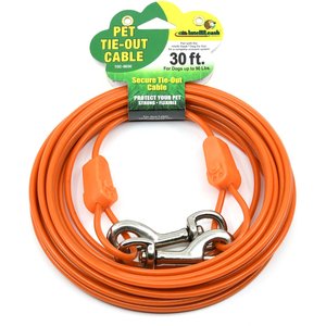 IntelliLeash Tie-Out Dog Cables, 30-ft, 90-lb