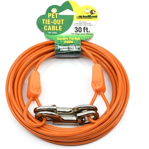 IntelliLeash Tie-Out Dog Cables, 30-ft, 125-lb