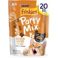 Friskies Party Mix Chicken Lovers Crunch Flavor Crunchy Cat Treats, 20-oz pouch