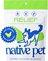 Native Pet Relief Chicken Soft Chew To Support Joint Tenderness Dog Supplement, 60 count