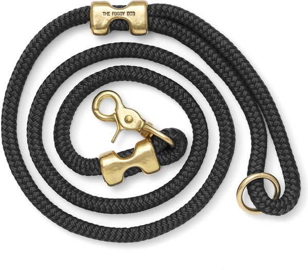 The Foggy Dog Onyx Marine Rope Dog Leash, 5-ft long, 3/8-in wide slide 1 of 4