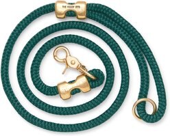 The Foggy Dog Evergreen Marine Rope Dog Leash, 5-ft long, 3/8-in wide