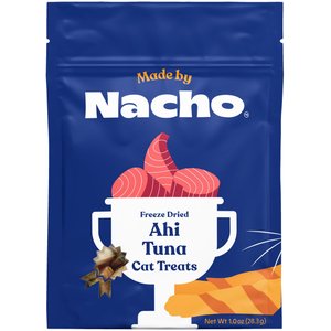 Made by Nacho Freeze-Dried Ahi Tuna Cat Treats, 1-oz pouch