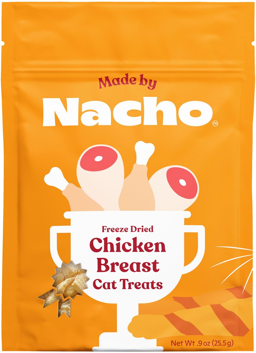 nacho freeze dried cat treats