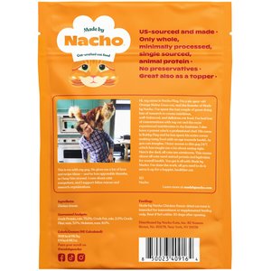 Made by Nacho Freeze-Dried Chicken Breast Cat Treats, 0.9-oz pouch