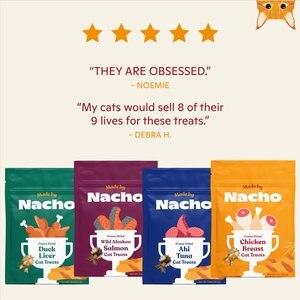 Made by Nacho Freeze-Dried Chicken Breast Cat Treats, 0.9-oz pouch