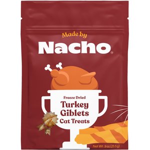 Made by Nacho Freeze-Dried Turkey Cat Treats, 0.9-oz pouch