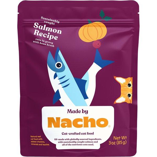 Made by Nacho Sustainably Caught Whitefish, Chicken & Bone Broth Recipe with Freeze-Dried Pork Livers Dry Cat Food