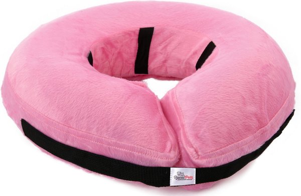 Rucal Pets Inflatable Recovery Dog Collar, Pink, X-Large slide 1 of 7
