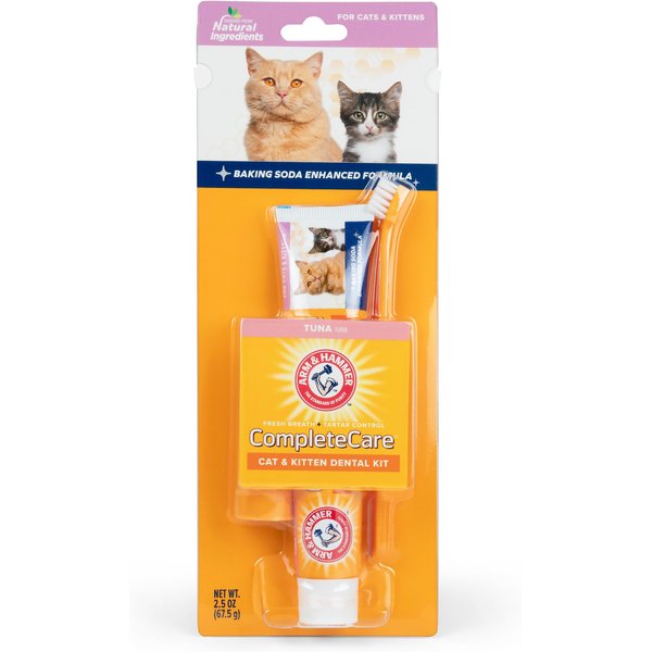 Arm Hammer Products Complete Care Tuna Flavored Cat Dental Kit