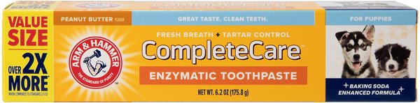 Arm & Hammer Complete Care Puppy Peanut Butter Flavored Toothpaste, 6.2-oz tube slide 1 of 8