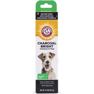 ARM & HAMMER PRODUCTS Charcoal Bright Dog Toothpaste, 2.5-oz tube