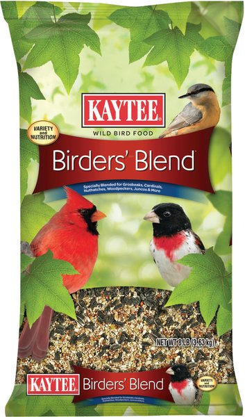 Kaytee Birders Blend Wild Bird Food, 8-lb bag slide 1 of 10