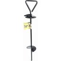 Roscoe's Pet Products Auger Dog Tie-Out Stake, Black, 24-in