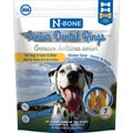 N-Bone Chicken Flavored Dental Rings Senior Dog Treats, 9.8-oz bag
