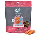 Shameless Pets Yam Good Salmon Crunchy Cat Treats, 2.5-oz bag
