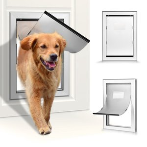 Ownpets Weatherproof Aluminum Dog Door