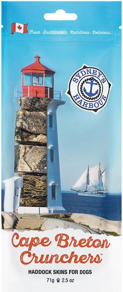 this and that Canine Company Sydney's Harbour Cape Breton Crunchers Dehydrated Cat & Dog Treat, 2.5-oz bag slide 1 of 2