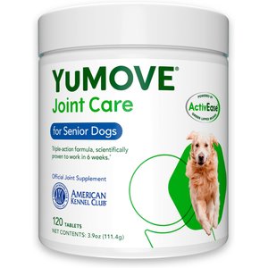 YuMOVE Joint Care Chewable Tablet Senior Dog Supplement, 120 count
