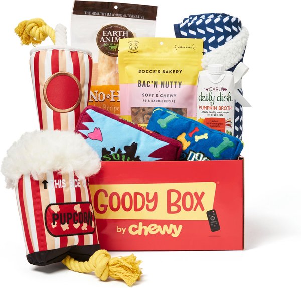 Goody Box Movie Night Dog Toys & Treats, Medium/Large slide 1 of 9