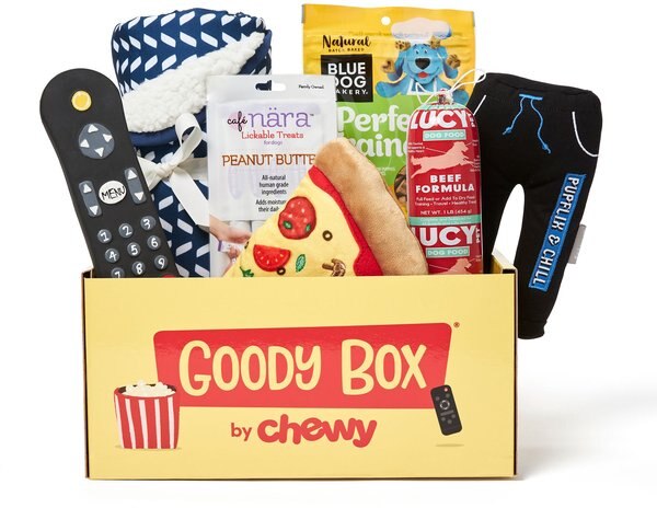 Goody Box Movie Night Dog Toys & Treats, Small/Medium slide 1 of 9
