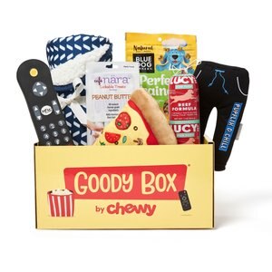 Goody Box Movie Night Dog Toys & Treats, Small/Medium