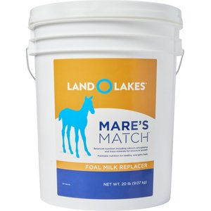 Land O'Lakes Mare’s Match Foal Milk Replacer Powder Horse Supplement, 20-lb pail
