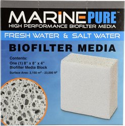 MARINEPURE Cermedia Aquarium Biofilter Media Block