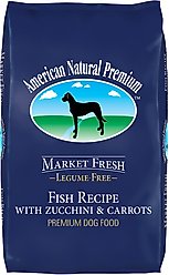 American Natural Premium Market Fresh Fish Recipe with Zucchini & Carrots Dry Dog Food, 30-lb bag