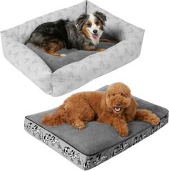 Disney Mickey Bolster + Pluto Pillow Cat & Dog Bed, Large