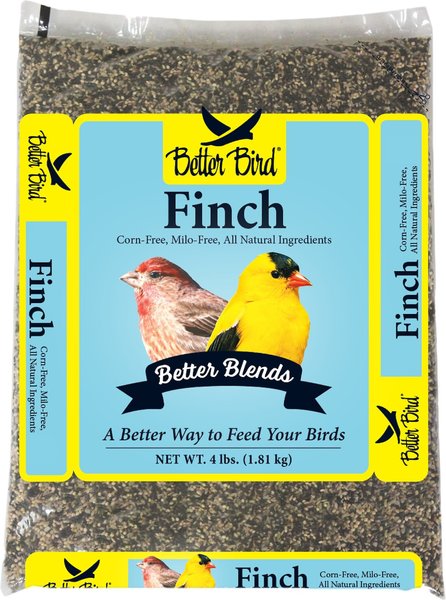 Better Bird Finch Bird Food, 4-lb bag slide 1 of 8
