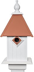 Paradise Birdhouses All American Bird House, Hammered Copper