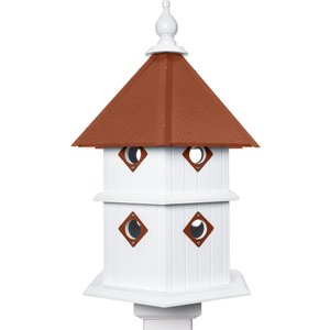 Paradise Birdhouses Chateau Bird House, Hammered Copper