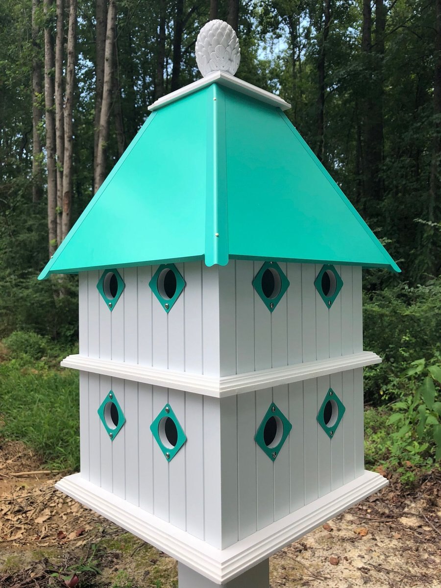Paradise Birdhouses Manor Bird House