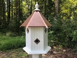 Paradise Birdhouses Magnolia Bird House, Hammered Copper slide 2 of 6