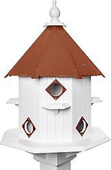 Paradise Birdhouses Castle Martin Bird House, Hammered Copper